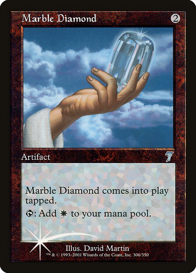 Marble Diamond 306★/350 (7th Edition)  - Foil | Good Games Modbury