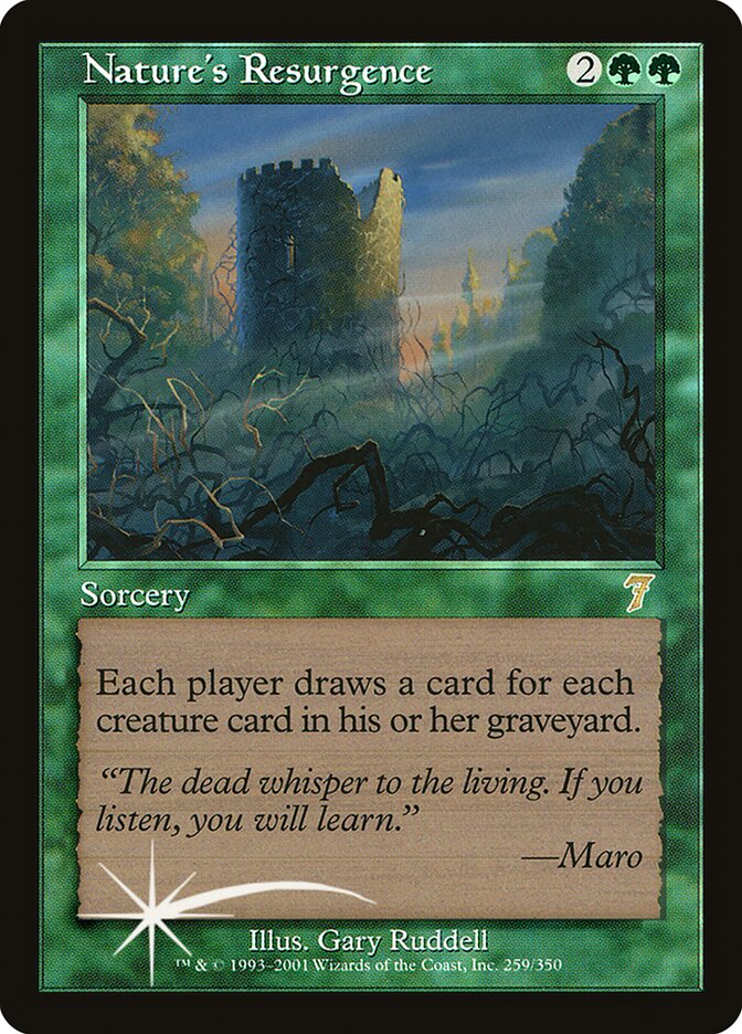 Nature's Resurgence 259★/350 (7th Edition)  - Foil | Good Games Modbury