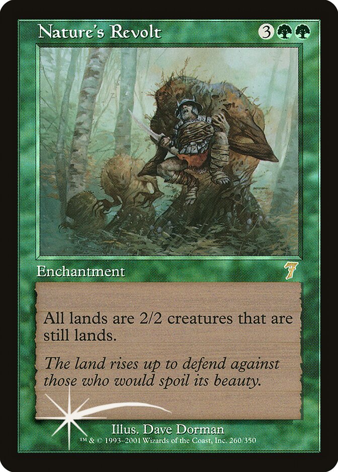 Nature's Revolt 260★/350 (7th Edition)  - Foil | Good Games Modbury
