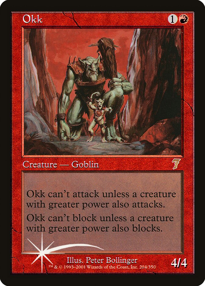 Okk 204★/350 (7th Edition)  - Foil | Good Games Modbury