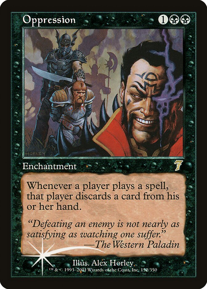 Oppression 152★/350 (7th Edition)  - Foil | Good Games Modbury