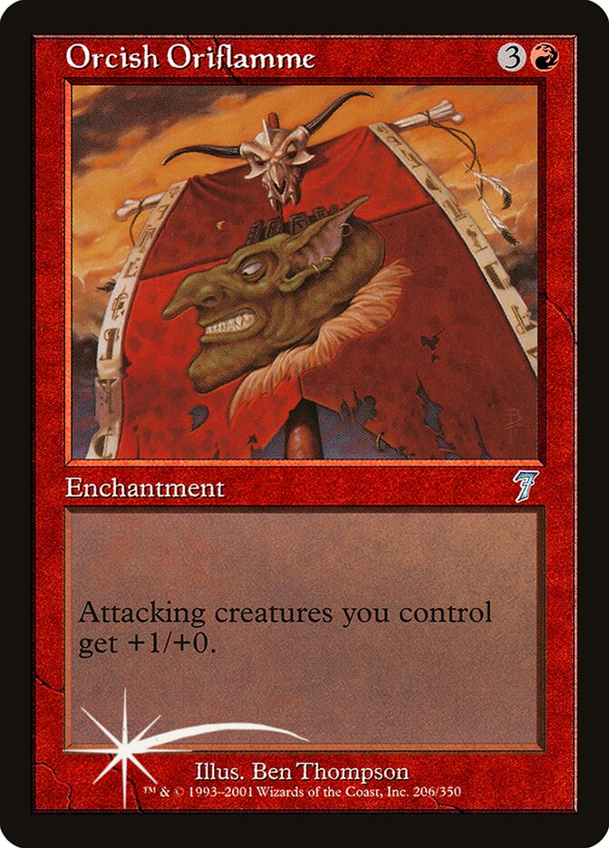 Orcish Oriflamme 206★/350 (7th Edition)  - Foil | Good Games Modbury