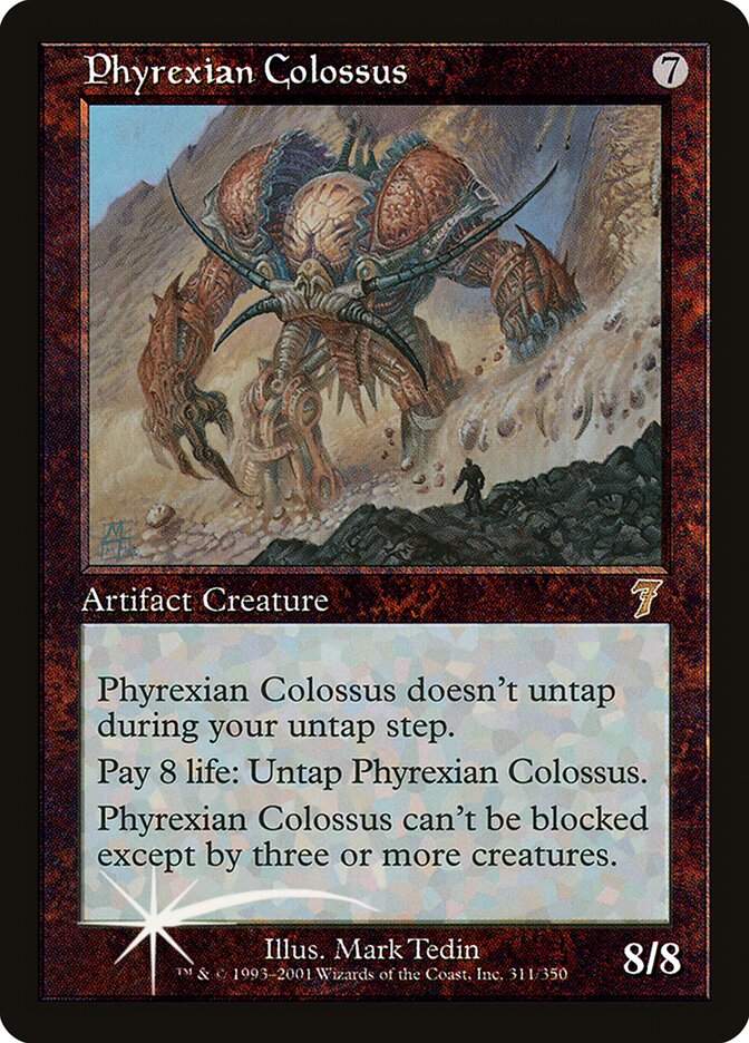 Phyrexian Colossus 311★/350 (7th Edition)  - Foil | Good Games Modbury