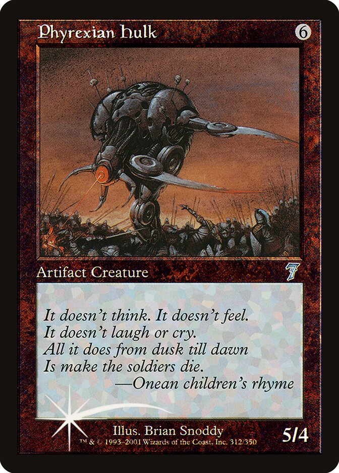 Phyrexian Hulk 312★/350 (7th Edition)  - Foil | Good Games Modbury