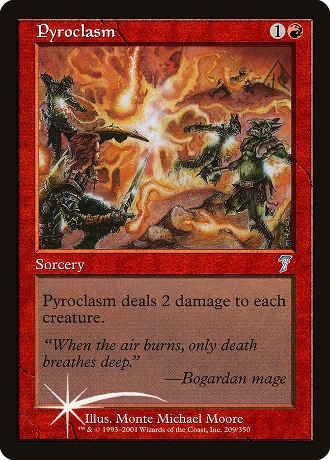 Pyroclasm 209★/350 (7th Edition)  - Foil | Good Games Modbury