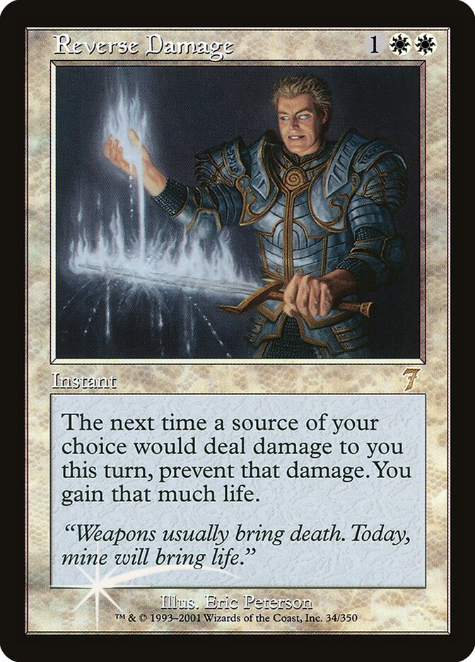 Reverse Damage 34★/350 (7th Edition)  - Foil | Good Games Modbury