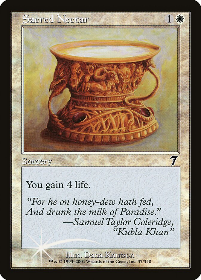 Sacred Nectar 37★/350 (7th Edition)  - Foil | Good Games Modbury