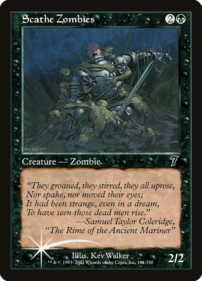 Scathe Zombies 161★/350 (7th Edition)  - Foil | Good Games Modbury