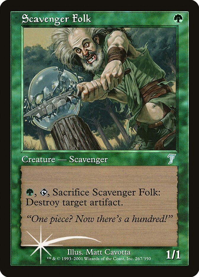 Scavenger Folk 267★/350 (7th Edition)  - Foil | Good Games Modbury