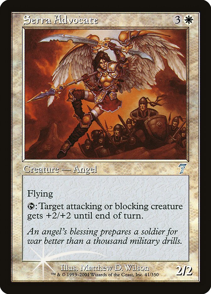 Serra Advocate 41★/350 (7th Edition)  - Foil | Good Games Modbury