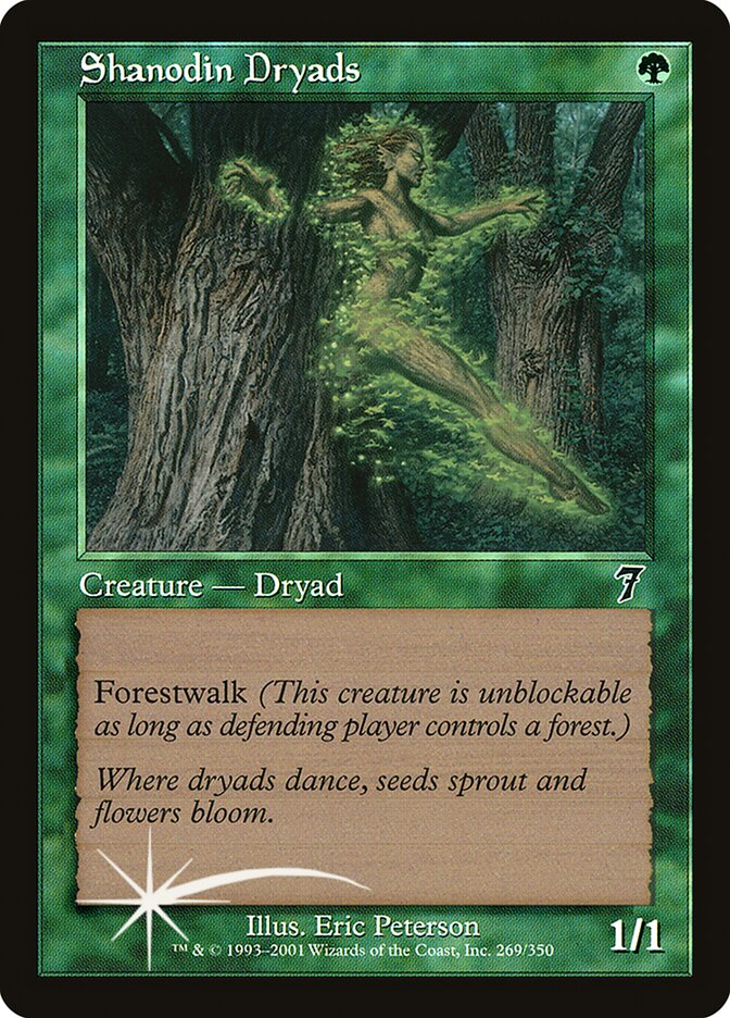 Shanodin Dryads 269★/350 (7th Edition)  - Foil | Good Games Modbury
