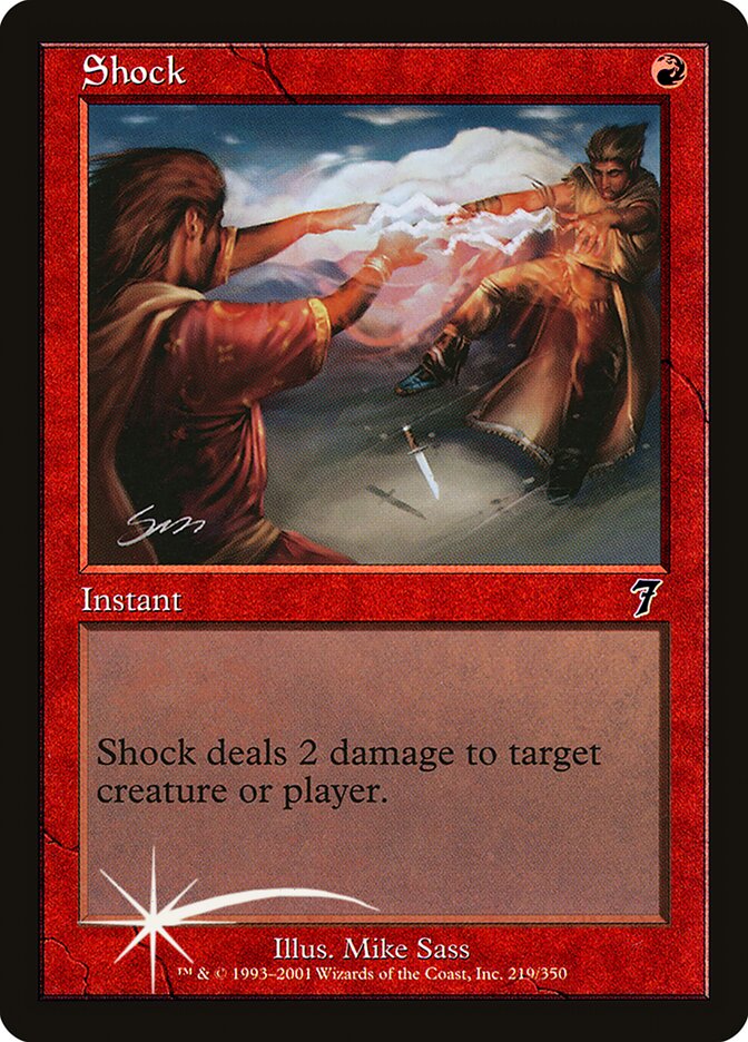 Shock 219★/350 (7th Edition)  - Foil | Good Games Modbury