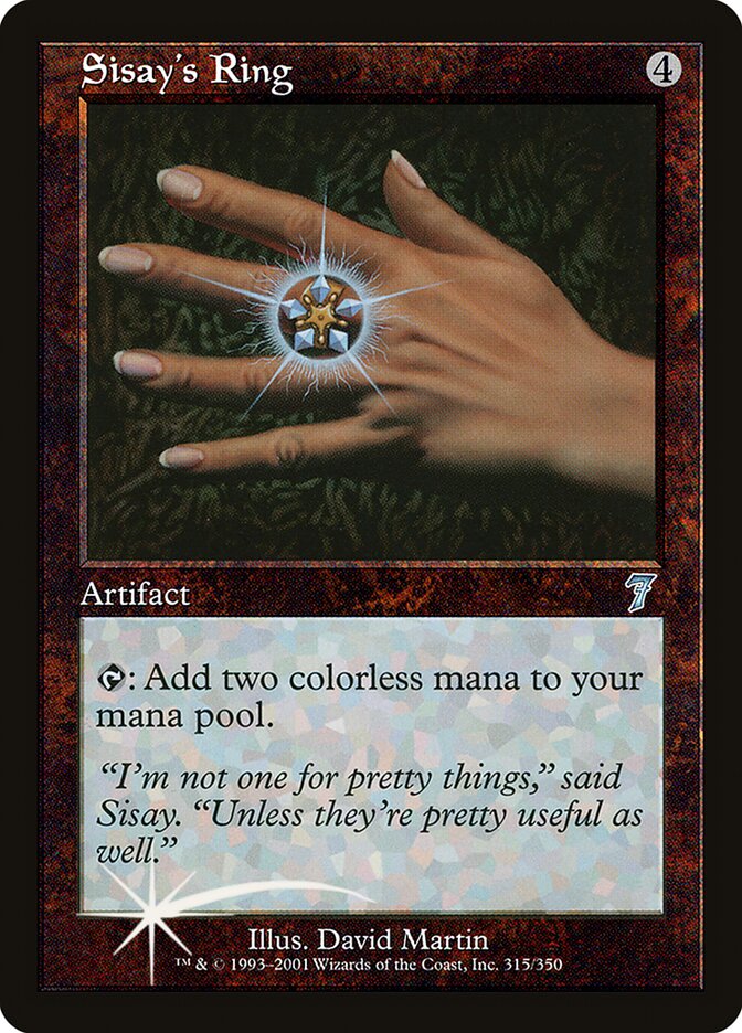 Sisay's Ring 315 (7th Edition)  - Foil | Good Games Modbury