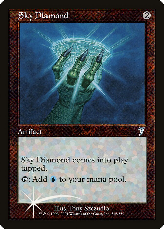 Sky Diamond 316★/350 (7th Edition)  - Foil | Good Games Modbury
