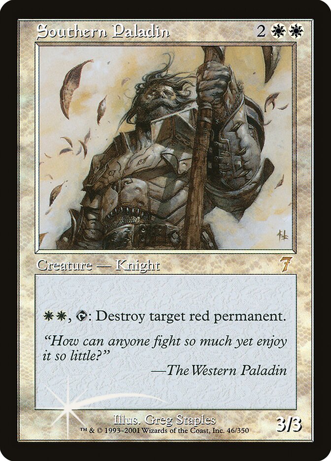 Southern Paladin 46★/350 (7th Edition)  - Foil | Good Games Modbury
