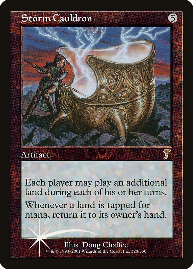 Storm Cauldron 320★/350 (7th Edition)  - Foil | Good Games Modbury