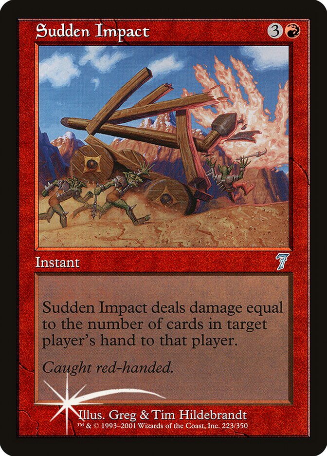 Sudden Impact 223★/350 (7th Edition)  - Foil | Good Games Modbury