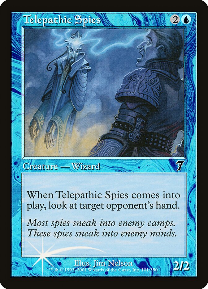 Telepathic Spies 101★/350 (7th Edition)  - Foil | Good Games Modbury