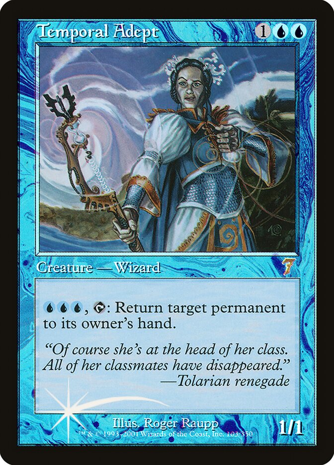 Temporal Adept 103★/350 (7th Edition)  - Foil | Good Games Modbury