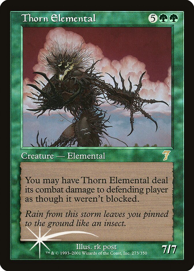 Thorn Elemental 273★/350 (7th Edition)  - Foil | Good Games Modbury