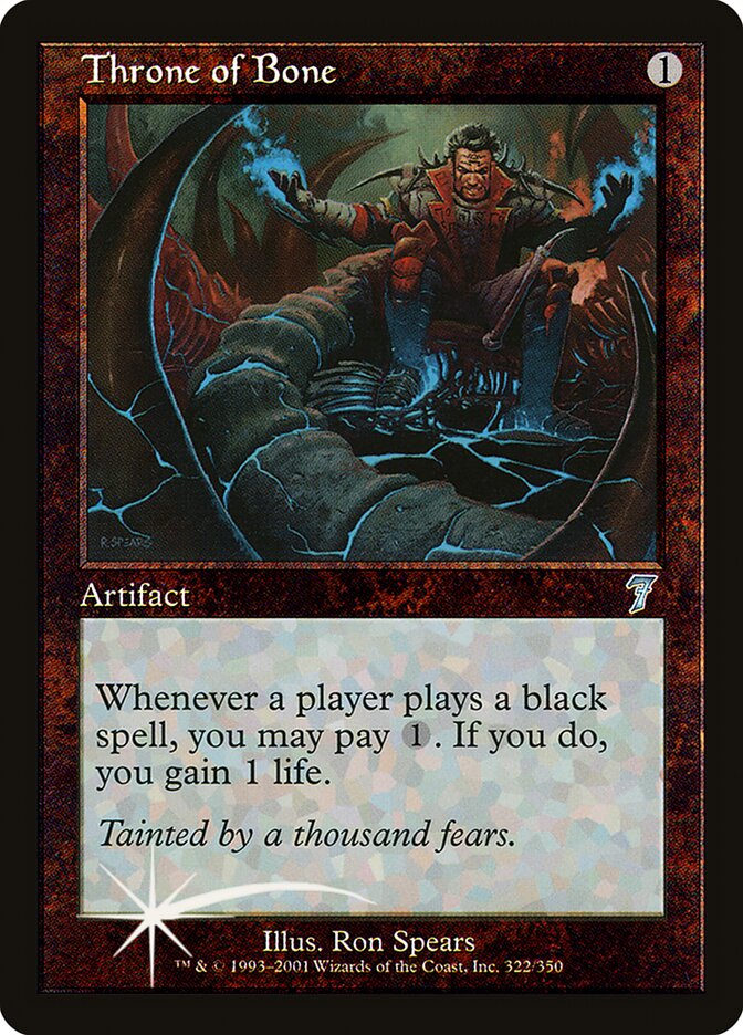 Throne of Bone 322★/350 (7th Edition)  - Foil | Good Games Modbury