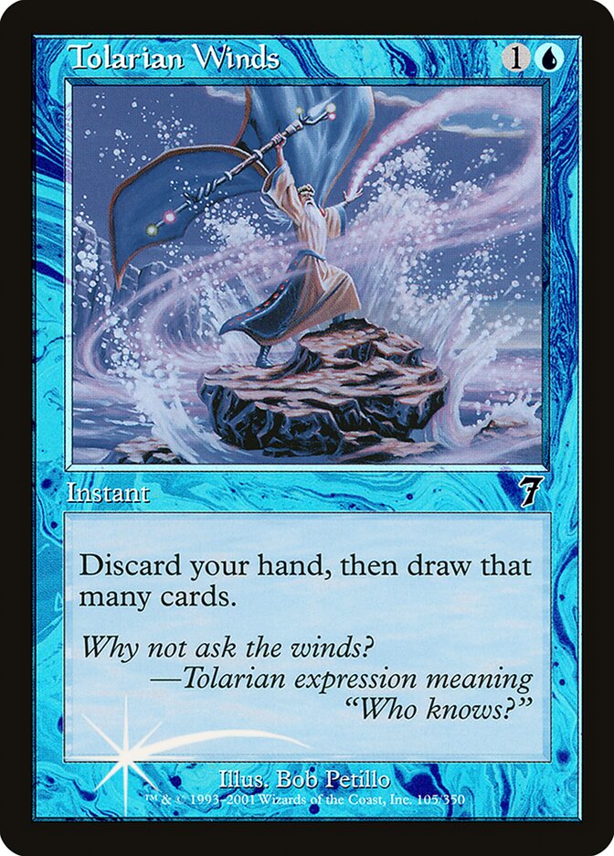Tolarian Winds 105 (7th Edition)  - Foil | Good Games Modbury