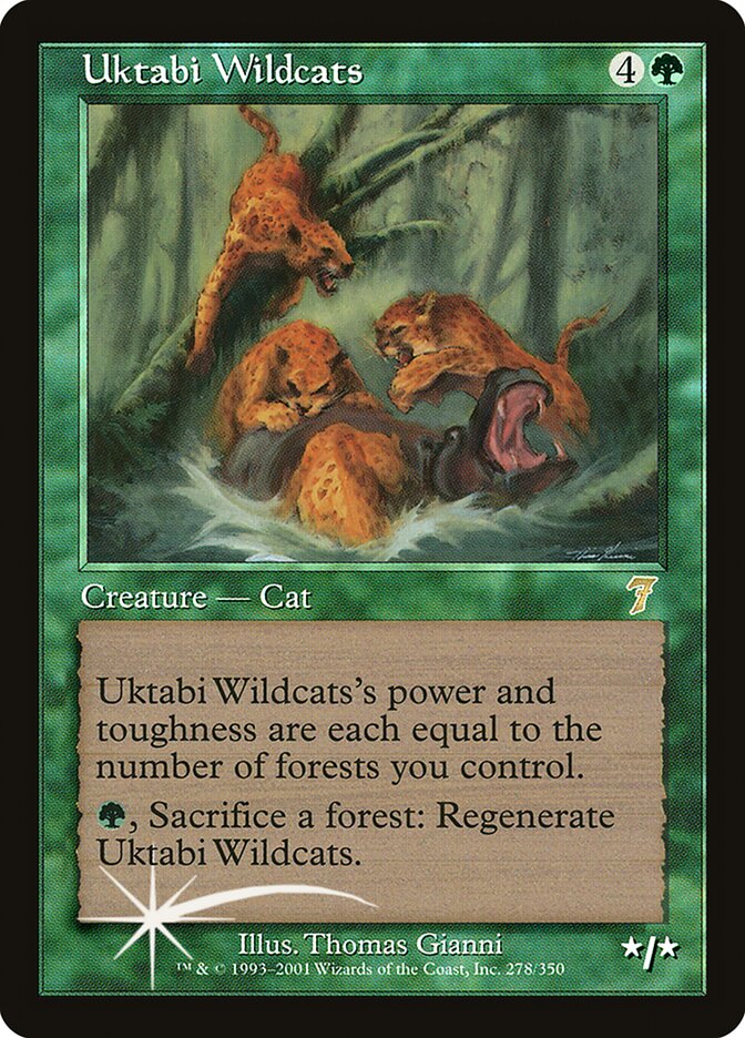 Uktabi Wildcats 278★/350 (7th Edition)  - Foil | Good Games Modbury