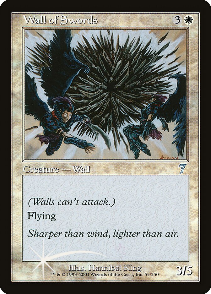 Wall of Swords 55★/350 (7th Edition)  - Foil | Good Games Modbury