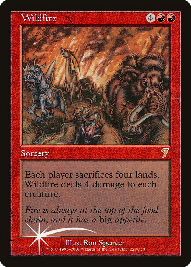 Wildfire 228★/350 (7th Edition)  - Foil | Good Games Modbury