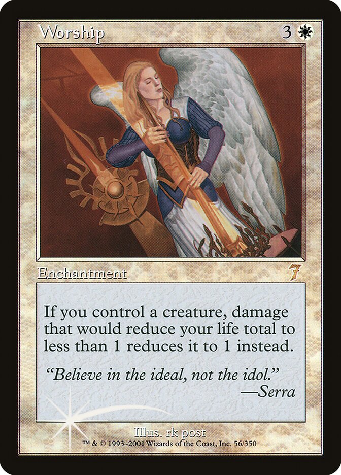 Worship 56★/350 (7th Edition)  - Foil | Good Games Modbury