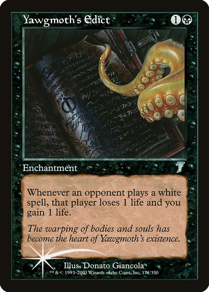Yawgmoth's Edict 171★/350 (7th Edition)  - Foil | Good Games Modbury