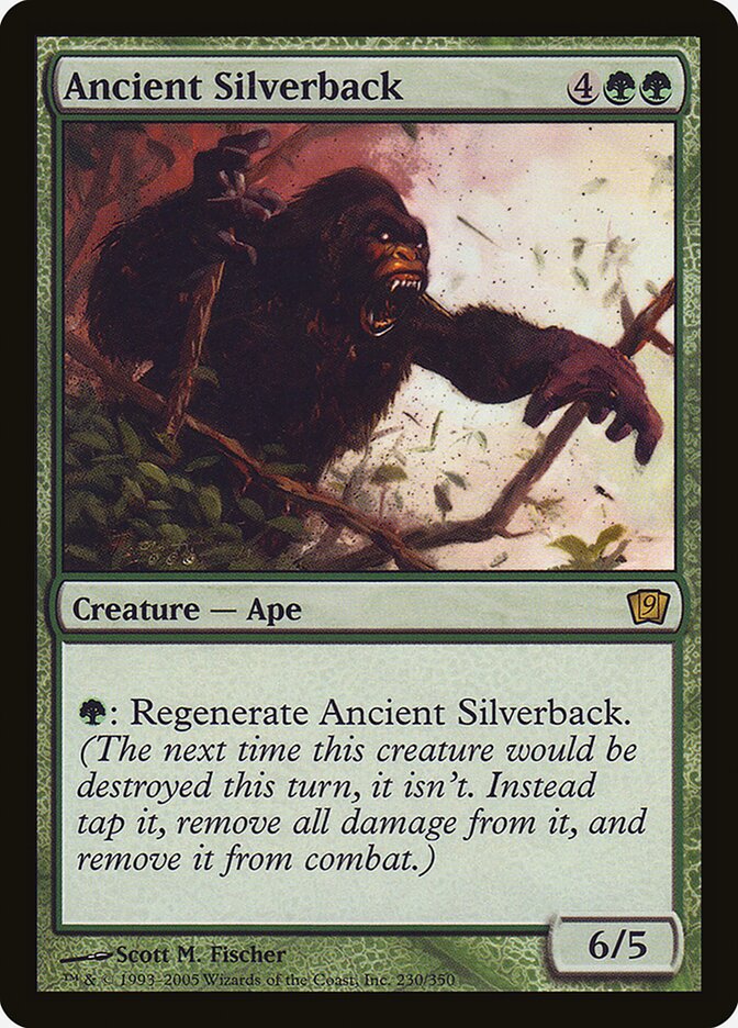 Ancient Silverback 230★/350 (9th Edition)  - Foil | Good Games Modbury