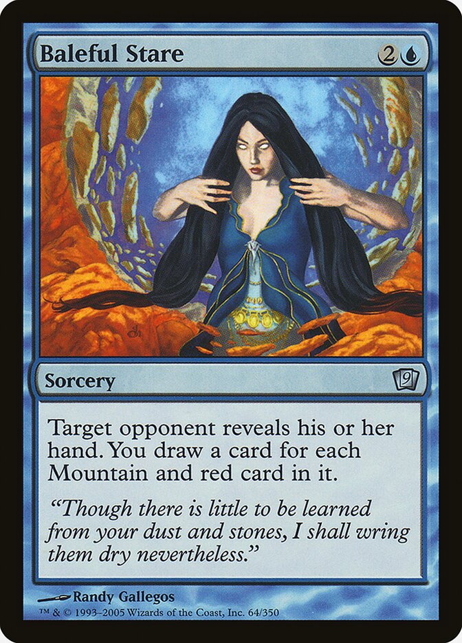 Baleful Stare 64★/350 (9th Edition)  - Foil | Good Games Modbury