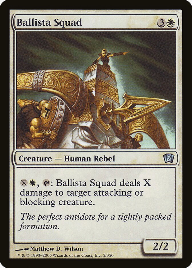 Ballista Squad 5★/350 (9th Edition)  - Foil | Good Games Modbury