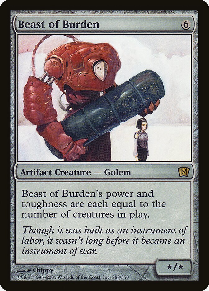 Beast of Burden 288★/350 (9th Edition)  - Foil | Good Games Modbury