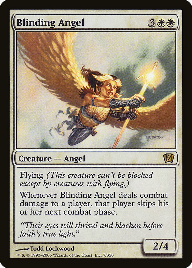Blinding Angel 7★/350 (9th Edition)  - Foil | Good Games Modbury