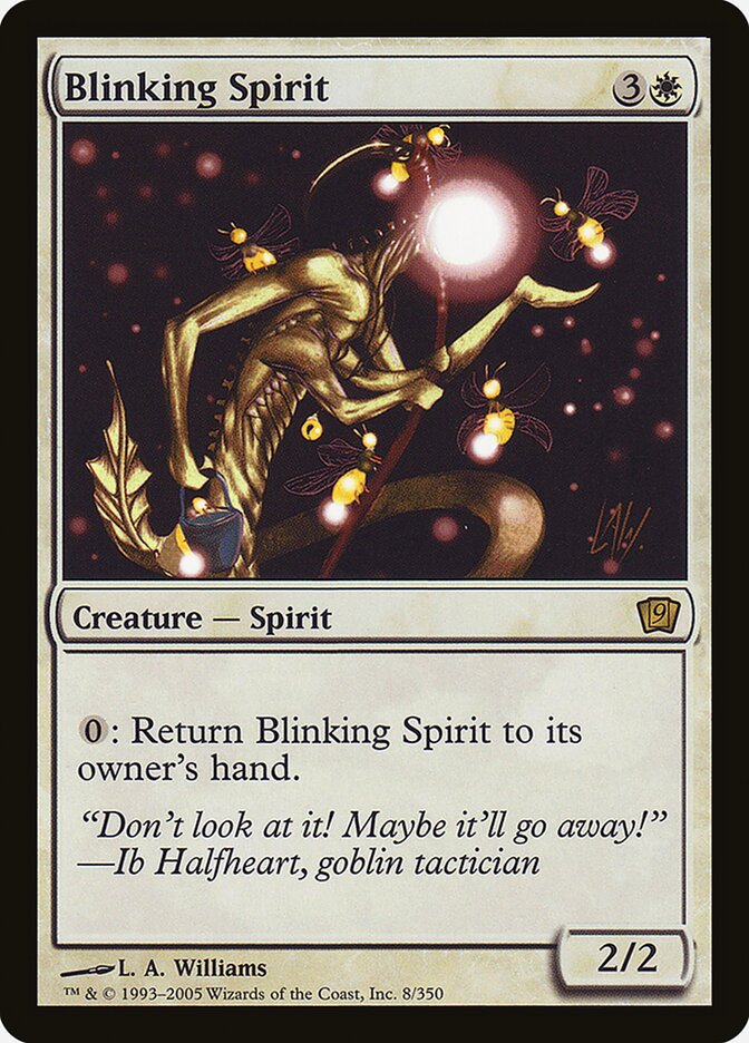 Blinking Spirit 8★/350 (9th Edition)  - Foil | Good Games Modbury