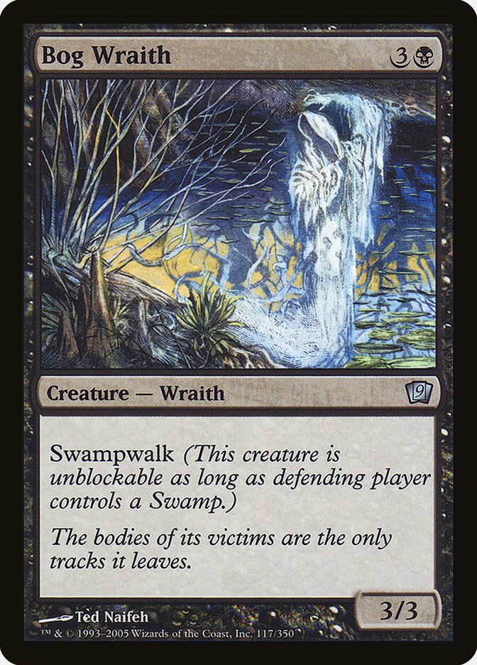 Bog Wraith 117★/350 (9th Edition)  - Foil | Good Games Modbury