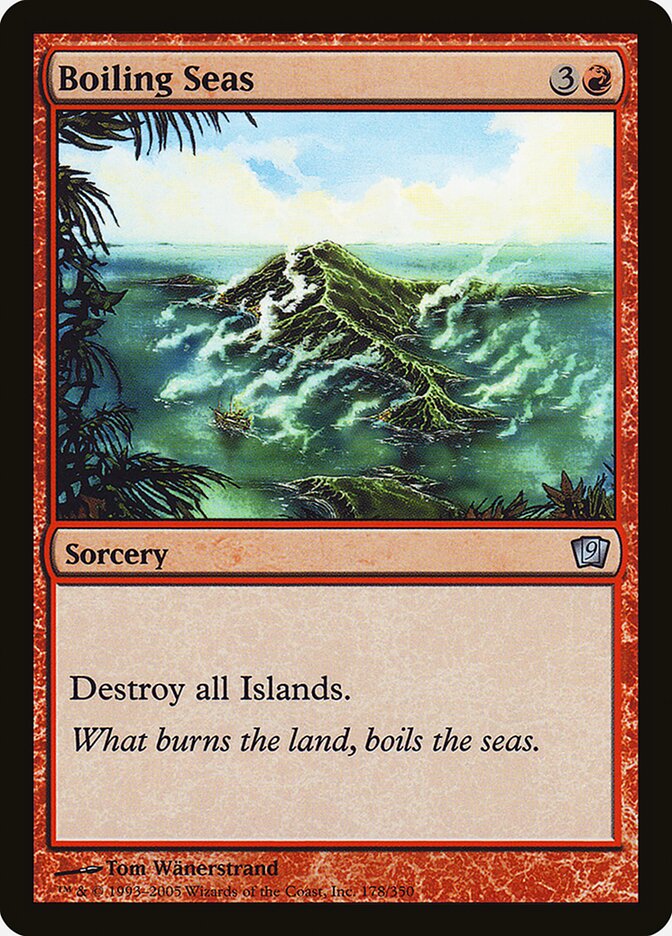 Boiling Seas 178★/350 (9th Edition)  - Foil | Good Games Modbury