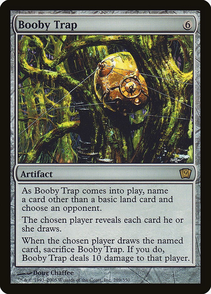 Booby Trap 289★/350 (9th Edition)  - Foil | Good Games Modbury