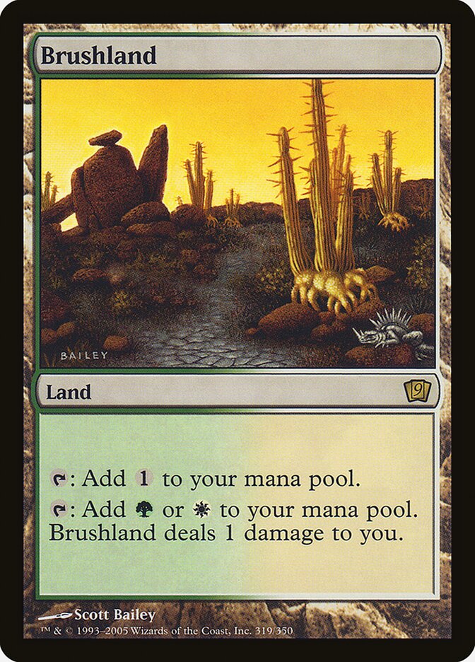 Brushland 319★/350 (9th Edition)  - Foil | Good Games Modbury