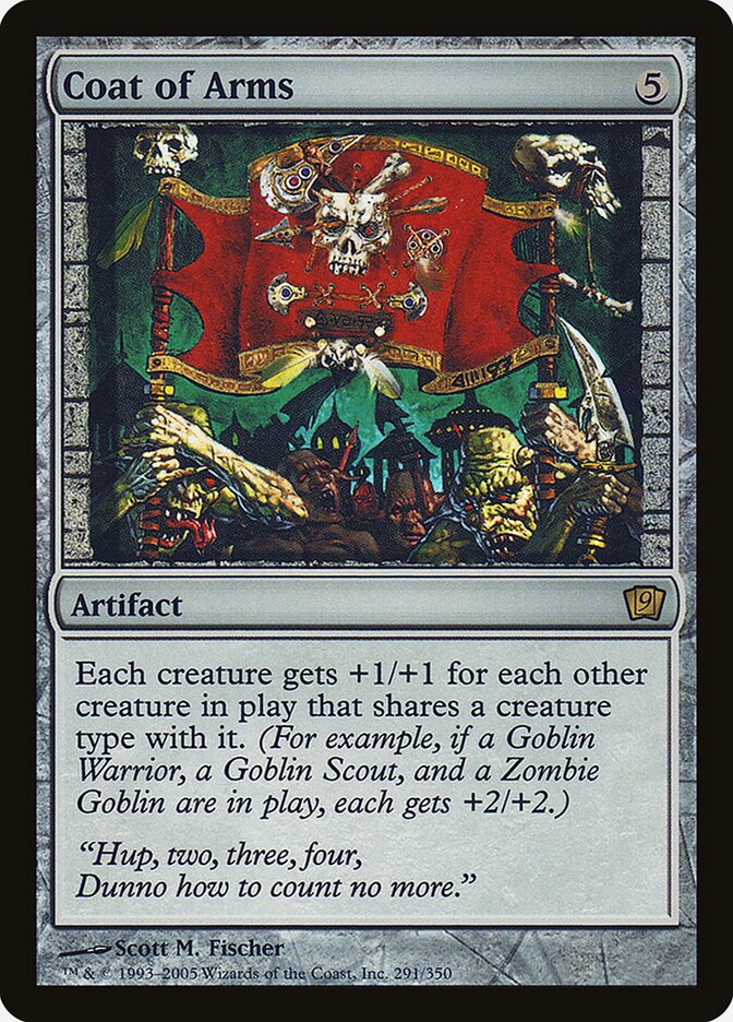 Coat of Arms 291★/350 (9th Edition)  - Foil | Good Games Modbury