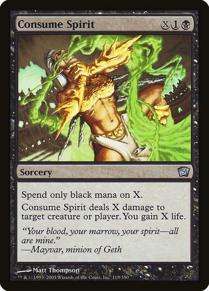 Consume Spirit 119★/350 (9th Edition)  - Foil | Good Games Modbury