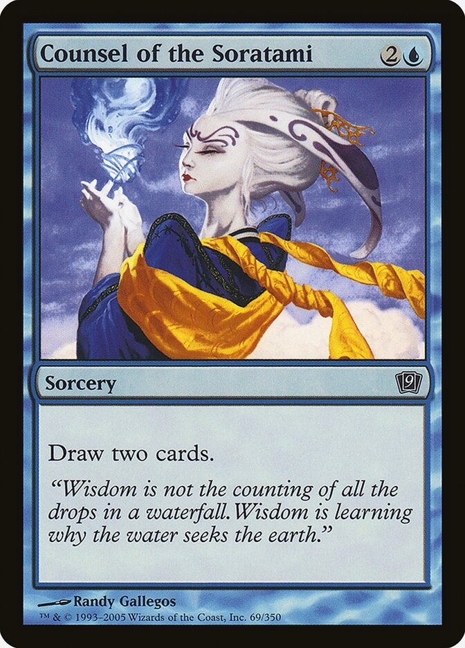 Counsel of the Soratami 69★/350 (9th Edition)  - Foil | Good Games Modbury