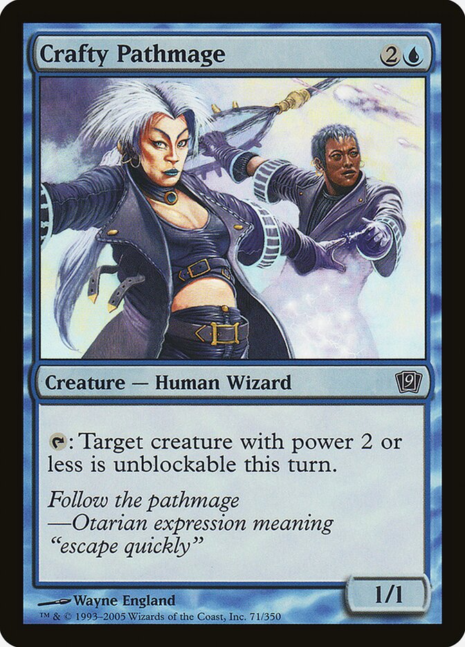 Crafty Pathmage 71★/350 (9th Edition)  - Foil | Good Games Modbury