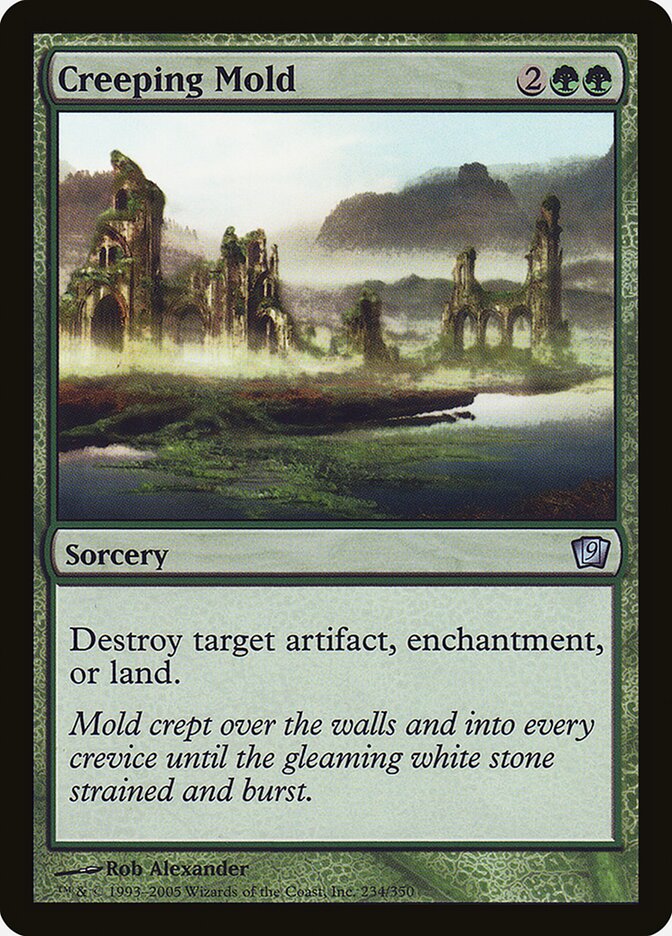 Creeping Mold 234★/350 (9th Edition)  - Foil | Good Games Modbury