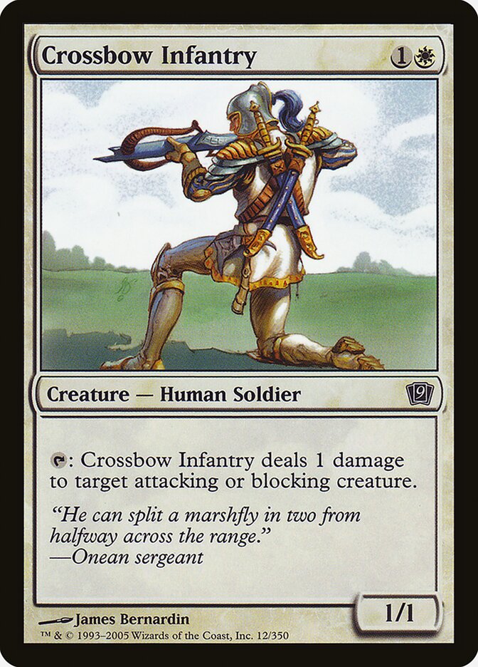 Crossbow Infantry 12★/350 (9th Edition)  - Foil | Good Games Modbury