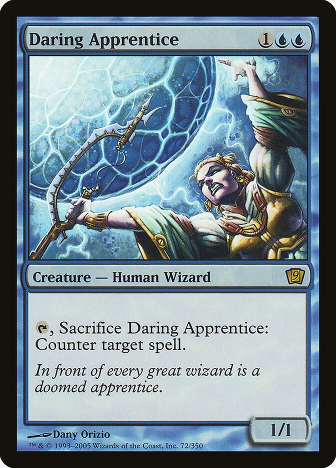 Daring Apprentice 72★/350 (9th Edition)  - Foil | Good Games Modbury