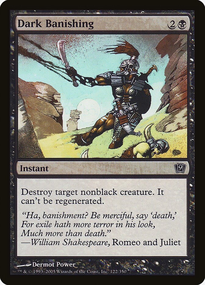 Dark Banishing 122★/350 (9th Edition)  - Foil | Good Games Modbury