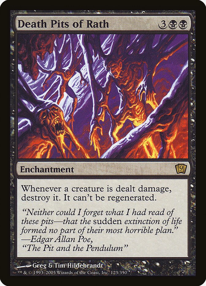Death Pits of Rath 123★/350 (9th Edition)  - Foil | Good Games Modbury